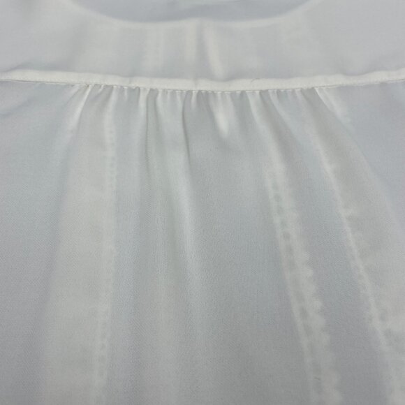 Women's LANDS' END Long Sleeve Blouse with Lace- Size 14 - Picture 10 of 10